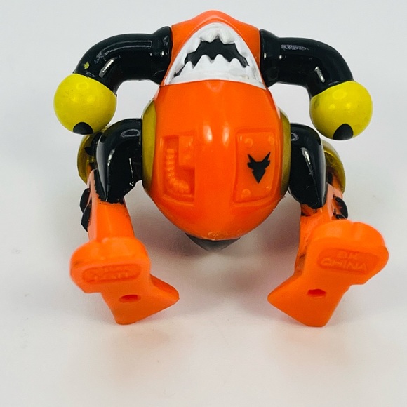 Z-bots Micro Machines Jawbreaker Figure Galoob Vintage 1993 Zbots Orange Alien - Picture 5 of 7